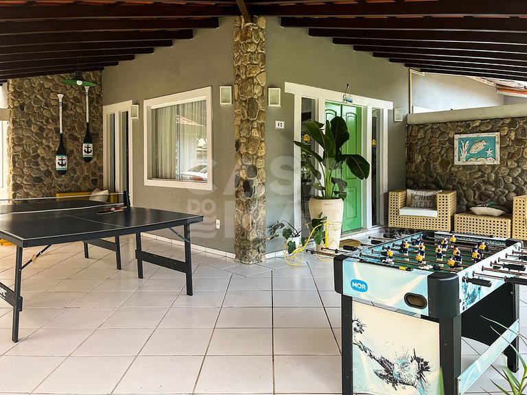 Linda Casa com Piscina, Condomínio Porto Frade com praia pri