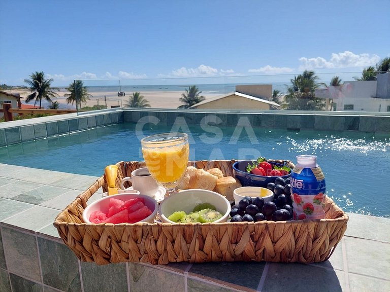 Linda Casa de Praia com Piscina