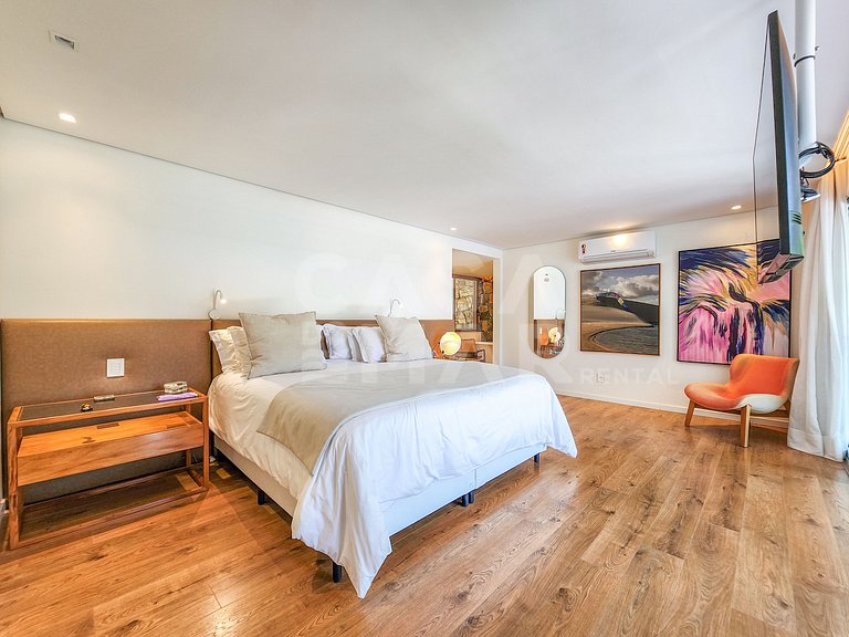 Linda casa com 3 suítes, piscina, espaço gourmet e vista enc