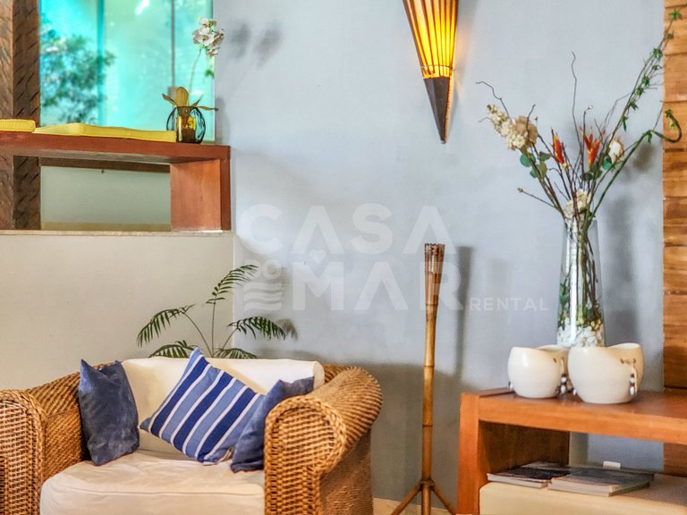 Beautiful house in condominium, private beach and impeccable
