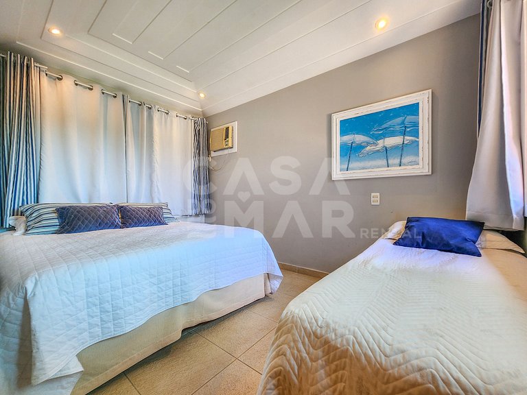Beautiful house in condominium, private beach and impeccable