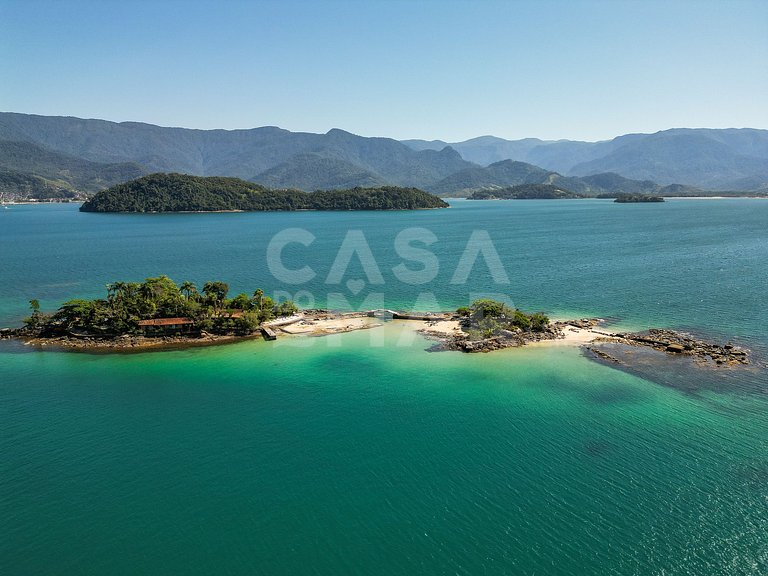 Magnífica ilha paradisíaca, em Angra dos Reis