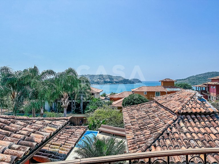Linda casa com cinco suítes, na Ferradura
