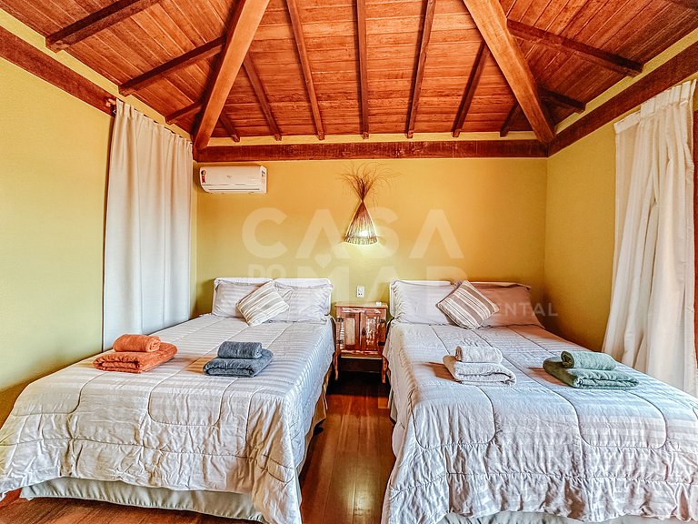 Linda casa com cinco suítes, na Ferradura
