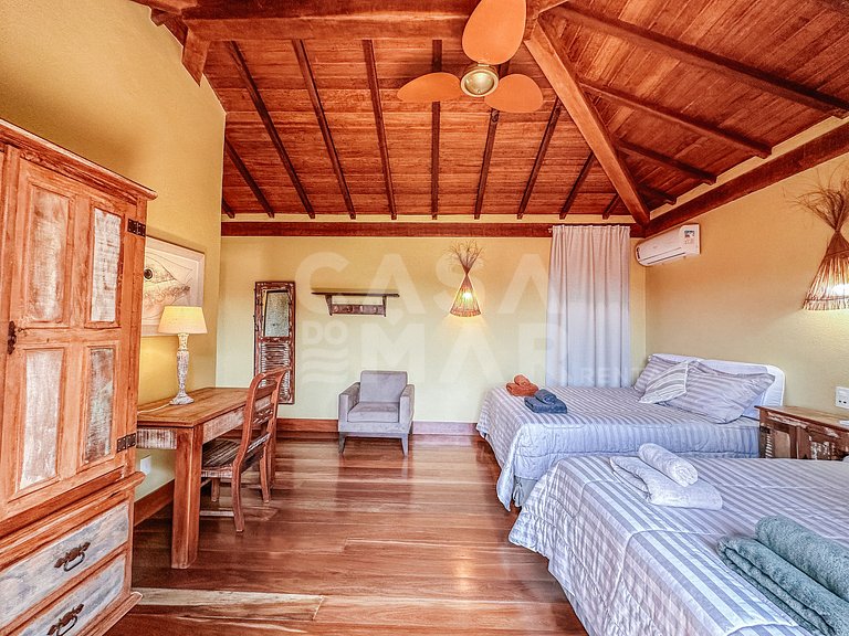 Linda casa com cinco suítes, na Ferradura