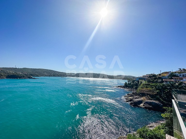 Lindíssima casa na Ferradura, com vista única da Ferradura