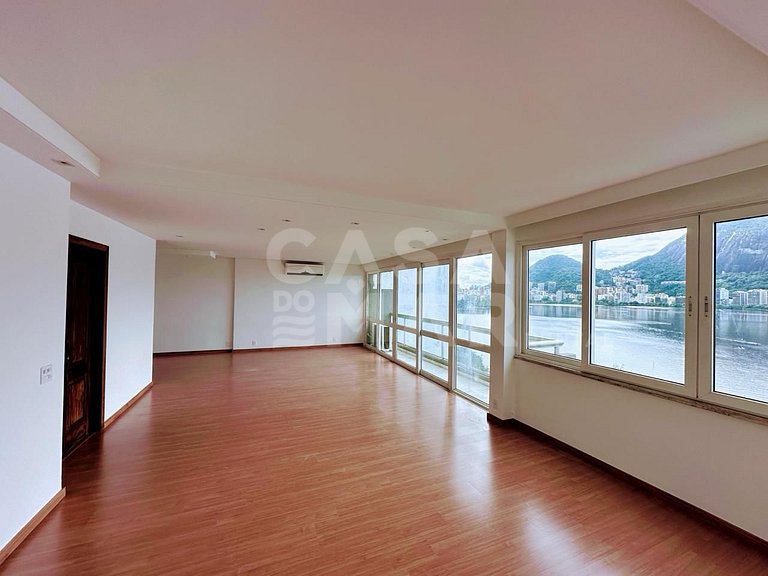 Apartamento com 3 quartos, e vista panorâmica da Lagoa