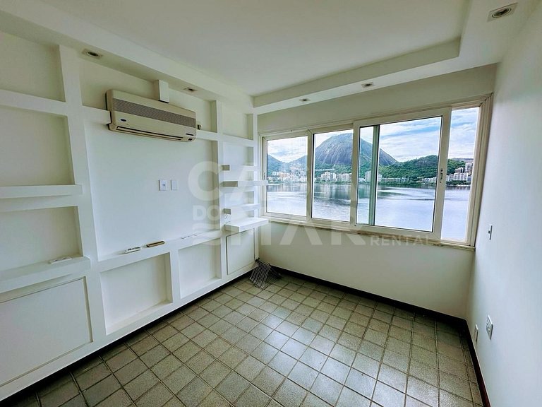 Apartamento com 3 quartos, e vista panorâmica da Lagoa