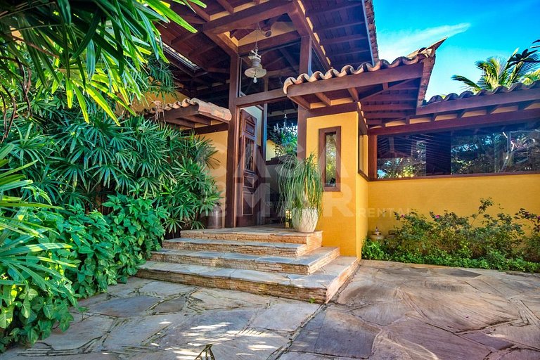 Pé na areia, a mais bela casa para locção por temporada