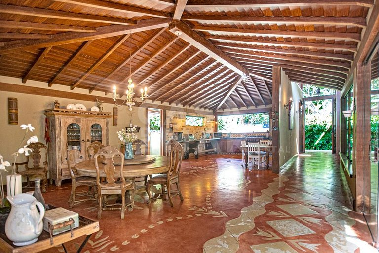 Pé na areia, a mais bela casa para locção por temporada