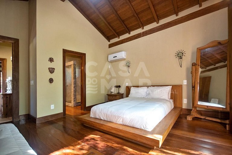 Pé na areia, a mais bela casa para locção por temporada