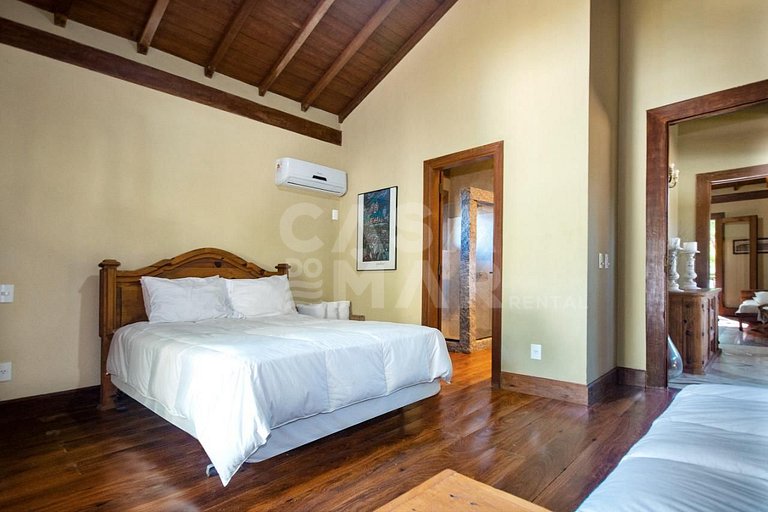 Pé na areia, a mais bela casa para locção por temporada