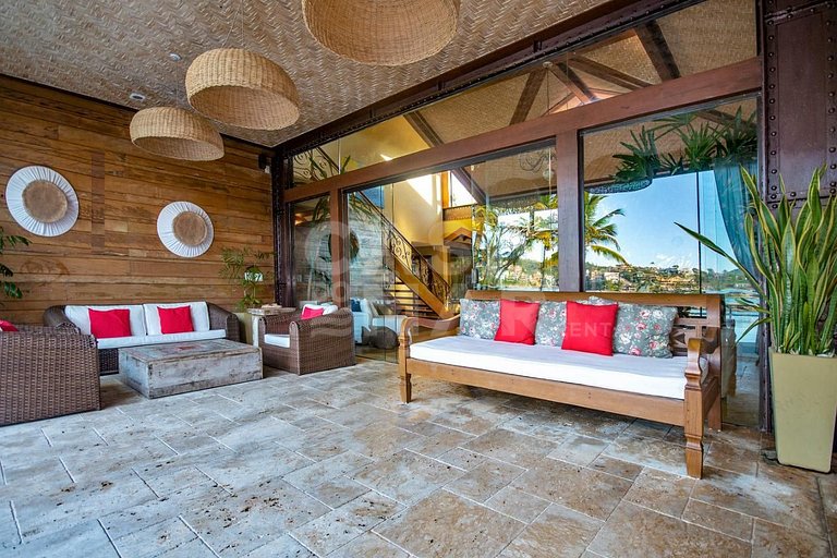 Pé na areia, a mais bela casa para locção por temporada