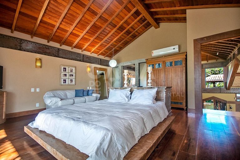 Pé na areia, a mais bela casa para locção por temporada