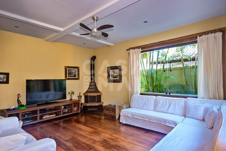 Pé na areia, a mais bela casa para locção por temporada