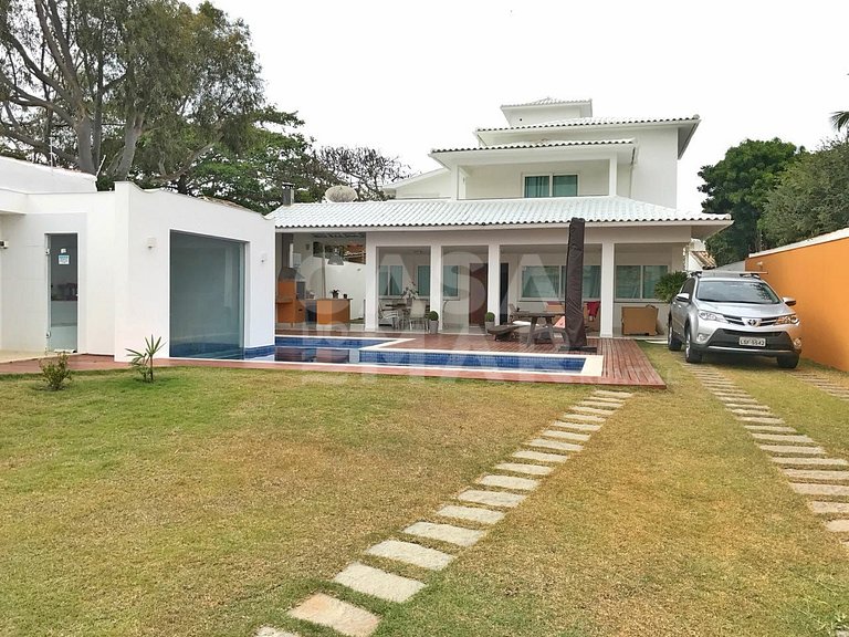 Linda casa na praia de Geribá