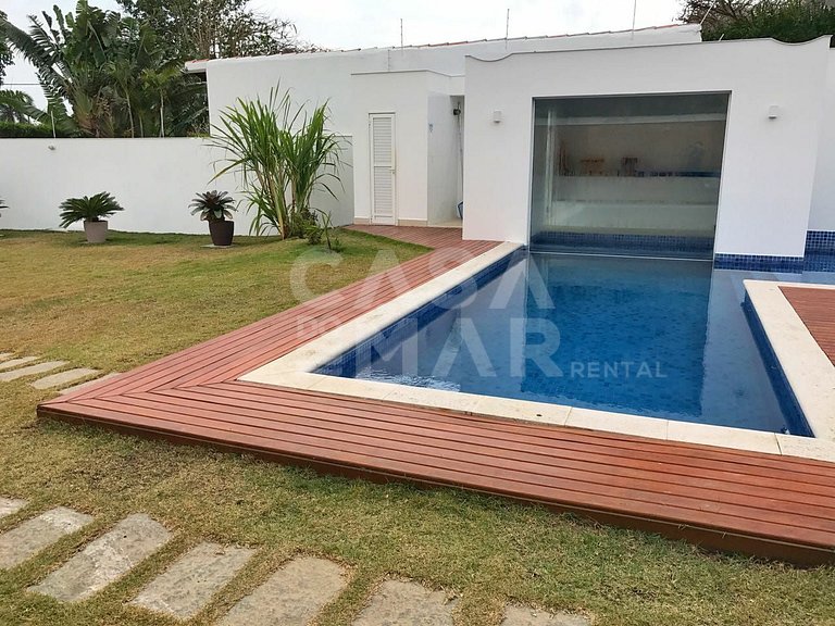 Linda casa na praia de Geribá