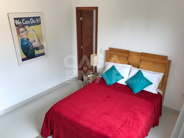 Linda casa na praia de Geribá