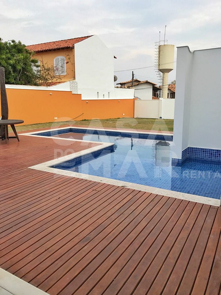 Linda casa na praia de Geribá
