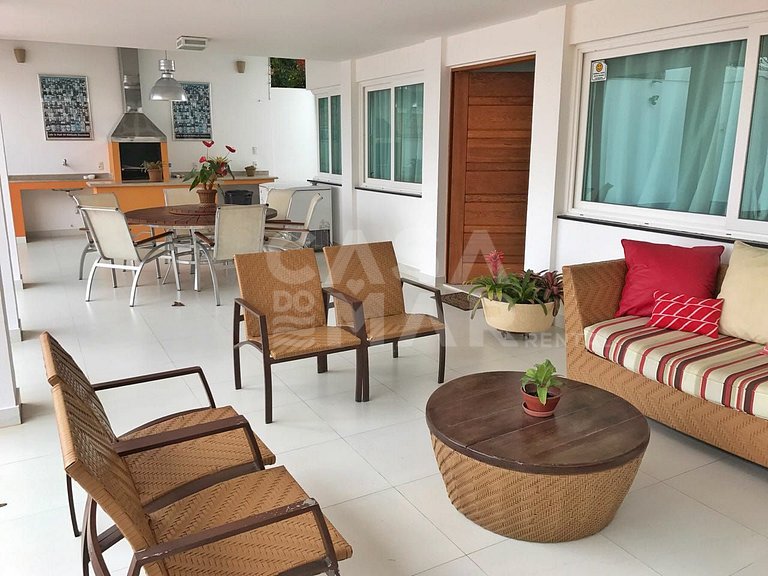 Linda casa na praia de Geribá